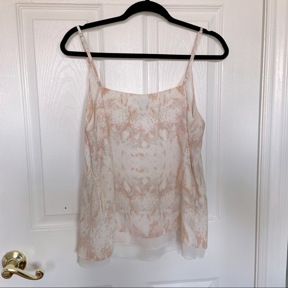 Light Pink Subtle Snakeskin Blouse - Picture 2 of 10